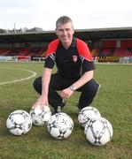 28 February 2008; Derry City manager Stephen Kenny. Brandywell, Derry. Picture credit; Oliver McVeigh / SPORTSFILE