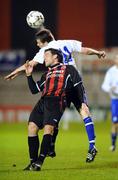 29 February 2008; Mark Rossiter, Bohemians, in action against James Keddy, Shelbourne. Pre-season Friendly, Bohemians v Shelbourne, Dalymount Park, Dublin. Photo by Sportsfile