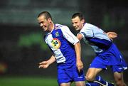 29 February 2008; Anthony Kane, Blackburn Rovers, celebrates after scoring his side's first goal. Pre-season Friendly, St Patrick's Athletic v Blackburn Rovers, Richmond Park, Dublin. Picture credit: David Maher / SPORTSFILE