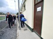 2 March 2008; Cork's Nicholas Murphy with his team-mates arriving at their dressing room before the start of the game. Allianz National Football League, Division 2, Round 3, Roscommon v Cork, Kiltoom, Roscommon. Picture credit: David Maher / SPORTSFILE