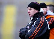 2 March 2008; Armagh manager Peter McDonnell looks on near the end of the game. Allianz National Football League, Division 2, Round 3, Monaghan v Armagh, St Tighearnach's Park, Clones, Co. Monaghan. Picture credit: Oliver McVeigh / SPORTSFILE