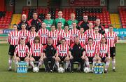 28 February 2008; The Derry City Squad. Derry City, Brandywell, Derry. Picture credit; Oliver McVeigh / SPORTSFILE