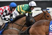 13 March 2015; Carlingford Lough, with Tony McCoy up, right, during the Cheltenham Gold Cup. Cheltenham Racing Festival 2015, Prestbury Park, Cheltenham, England. Picture credit: Ramsey Cardy / SPORTSFILE