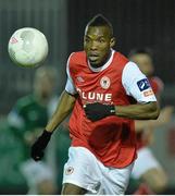 13 March 2015; Cyril Guedje, St Patrick's Athletic. SSE Airtricity League Premier Division, St Patrick's Athletic v Bray Wanderers, Richmond Park, Dublin. Picture credit: David Maher / SPORTSFILE