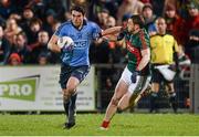 14 March 2015; Bernard Brogan, Dublin, in action against Keith Higgins, Mayo. Allianz Football League Division 1 Round 5, Mayo v Dublin. Elverys MacHale Park, Castlebar, Co. Mayo. Picture credit: Piaras Ó Mídheach / SPORTSFILE