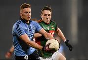 14 March 2015; Ciaran Kilkenny, Dublin, in action against Patrick Durcan, Mayo. Allianz Football League Division 1 Round 5, Mayo v Dublin. Elverys MacHale Park, Castlebar, Co. Mayo. Picture credit: Piaras Ó Mídheach / SPORTSFILE