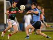 14 March 2015; Kevin McManamon, Dublin, in action against Colm Boyle, Mayo. Allianz Football League Division 1 Round 5, Mayo v Dublin. Elverys MacHale Park, Castlebar, Co. Mayo. Picture credit: Piaras Ó Mídheach / SPORTSFILE