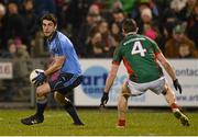 14 March 2015; Bernard Brogan, Dublin, in action against Keith Higgins, Mayo. Allianz Football League Division 1 Round 5, Mayo v Dublin. Elverys MacHale Park, Castlebar, Co. Mayo. Picture credit: Piaras Ó Mídheach / SPORTSFILE