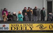 14 March 2015; Supporters watch the game. Continental Tyres Women's National League, Castlebar Celtic v Peamount United, Celtic Park, Castlebar, Co. Mayo. Picture credit: Pat Murphy / SPORTSFILE