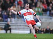 2 March 2008; Paddy Bradley, Derry. Allianz National Football League, Division 1, Round 3, Kerry v Derry, Fitzgerald Stadium, Killarney, Co. Kerry. Picture credit: Brendan Moran / SPORTSFILE