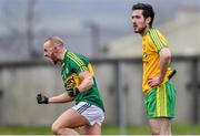 15 March 2015; Barry John Keane, Kerry, celebrates after scoring his side's first goal. Allianz Football League, Division 1, Round 5, Kerry v Donegal, Austin Stack Park, Tralee, Co. Kerry. Picture credit: David Maher / SPORTSFILE
