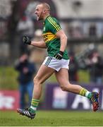 15 March 2015; Barry John Keane, Kerry, celebrates after scoring his side's first goal. Allianz Football League, Division 1, Round 5, Kerry v Donegal, Austin Stack Park, Tralee, Co. Kerry. Picture credit: David Maher / SPORTSFILE