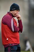 15 March 2015; A disappointed Westmeath manager, Tom Cribbin. Allianz Football League, Division 2, Round 5, Westmeath v Down, Cusack Park, Mullingar, Co. Westmeath. Picture credit: Matt Browne / SPORTSFILE