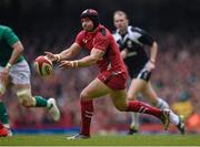 14 March 2015; Leigh Halfpenny, Wales. RBS Six Nations Rugby Championship, Wales v Ireland, Millennium Stadium, Cardiff, Wales. Picture credit: Brendan Moran / SPORTSFILE