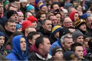 15 March 2015; A section of the 10,421 Kilkenny and Tipperary supporters who attended the game. Allianz Hurling League, Division 1A, Round 4, Tipperary v Kilkenny, Semple Stadium, Thurles, Co. Tipperary. Picture credit: Ray McManus / SPORTSFILE