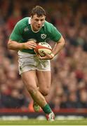14 March 2015; Robbie Henshaw, Ireland. RBS Six Nations Rugby Championship, Wales v Ireland, Millennium Stadium, Cardiff, Wales. Picture credit: Brendan Moran / SPORTSFILE