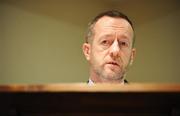 6 March 2008; The Irish Institute of Sport has announced that Gary Keegan has been appointed as Director of Technical Services at the Irish Institute of Sport. Currently the performance Director of the Irish Amateur Boxing Association, he will continue working with the Irish boxers qualified for the Beijing Olympics to ensure they get the best support in the build up to the Games. The focus of Gary's new position will be ensuring Ireland's best athletes will receive the best possible coaching. Speaking at the announcement is Sean Kelly, Executive Chairman, Irish Institute of Sport. Brooks Hotel, Drury Street, Dublin. Picture credit: Brendan Moran / SPORTSFILE