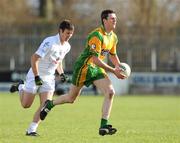 2 March 2008; Christy Toye, Donegal in action against Ken Donnelly, Kildare. Allianz National Football League, Division 1, Round 3, Kildare v Donegal, St Conleth's Park, Newbridge, Co. Kildare. Picture credit: Matt Browne / SPORTSFILE