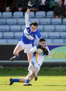 9 March 2008; Seanie Furlong, Wicklow, in action against Brian Meredith, Laois. Leinster Under 21 Football Championship, Laois v Wicklow, O'Moore Park, Portlaoise. Photo by Sportsfile