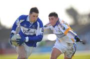 9 March 2008; Conor Meredith, Laois, in action against Darren Hayden, Wicklow. Leinster Under 21 Football Championship, Laois v Wicklow, O'Moore Park, Portlaoise. Photo by Sportsfile