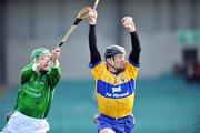 9 March 2008; Niall Gilligan, Clare, in action against Seamus Hickey, Limerick. Allianz National Hurling League, Division 1B, Round 3, Limerick v Clare, Gaelic Grounds, Limerick. Picture credit: David Maher / SPORTSFILE