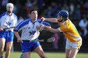 9 March 2008; Brian Phelan, Waterford, in action against Shane McNaughton, Antrim. Allianz National Hurling League, Division 1A, Round 3, Waterford v Antrim, Fraher Field, Dungarvan, Co. Waterford. Picture credit: Matt Browne / SPORTSFILE