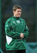 11 March 2008; Ronan O'Gara during squad training. Ireland rugby squad training, Belfield, UCD, Dublin. Picture credit; Brian Lawless / SPORTSFILE