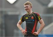 17 March 2015; A dejected Conor Fitzgerald, Ardscoil Rís, at the end of the game. SEAT Munster Schools Senior Cup Final, Rockwell College v Ardscoil Rís, Thomond Park, Limerick. Picture credit: David Maher / SPORTSFILE