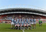 17 March 2015; Rockwell College team. SEAT Munster Schools Senior Cup Final, Rockwell College v Ardscoil Rís, Thomond Park, Limerick. Picture credit: David Maher / SPORTSFILE