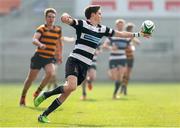 17 March 2015; Philip Hylands, Wallace High School. Ulster Schools Senior Cup Final, Royal Belfast Academical Institution v Wallace High School. Kingspan Stadium, Ravenhill Park, Belfast. Picture credit: John Dickson / SPORTSFILE