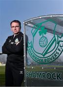18 March 2015; Pat Fenlon, Shamrock Rovers manager, after a press conference. Tallaght Stadium, Tallaght, Co. Dublin. Picture credit: David Maher / SPORTSFILE