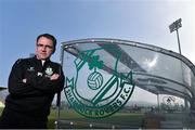 18 March 2015; Pat Fenlon, Shamrock Rovers manager, after a press conference. Tallaght Stadium, Tallaght, Co. Dublin. Picture credit: David Maher / SPORTSFILE