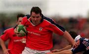 15 April 2000; Anthony Foley of Munster during the Heineken Cup Quarter-Final match between Munster and Stade Francais at Thomond Park in Limerick. Photo by Matt Browne/Sportsfile