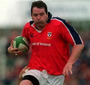 15 April 2000; Anthony Foley of Munster during the Heineken Cup Quarter-Final match between Munster and Stade Francais at Thomond Park in Limerick. Photo by Matt Browne/Sportsfile