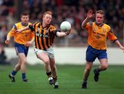 17 March 2000; Cathal Short of Crossmaglen Rangers in action against Pat McCarthy of Na Fianna during the AIB All-Ireland Senior Club Football Championship Final between Crossmaglen Rangers, Armagh, and Na Fianna, Dublin, at Croke Park in Dublin. Photo by Damien Eagers/Sportsfile