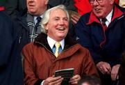 15 April 2000; Dr Tony O'Reilly, Independent News & Media, in attendance at the Heineken Cup Quarter-Final match between Munster and Stade Francais at Thomond Park in Limerick. Photo by Brendan Moran/Sportsfile