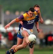 20 May 2000; Jason Lawlor of Wexford during the Bank of Ireland Leinster Senior Football Championship Group Stage Round 3 match between Wicklow and Wexford at Aughrim County Ground in Aughrim, Wicklow. Photo by Matt Browne/Sportsfile