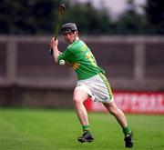 29 April 2000; John Maher of Kerry during the Church & General National Hurling League Division 1 Relegation Play-Off match between Kerry and Derry at Parnell Park in Dublin. Photo by Brendan Moran/Sportsfile