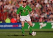 30 May 2000; Mark Kennedy of Republic of Ireland during the International Friendly match between Republic of Ireland and Scotland at Lansdowne Road in Dublin. Photo by David Maher/Sportsfile