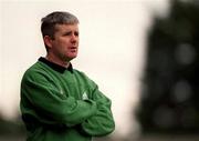 29 April 2000; Kerry manager Michael O'Halloran during the Church & General National Hurling League Division 1 Relegation Play-Off match between Kerry and Derry at Parnell Park in Dublin. Photo by Brendan Moran/Sportsfile