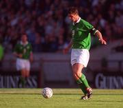 30 May 2000; Niall Quinn of Republic of Ireland during the International Friendly match between Republic of Ireland and Scotland at Lansdowne Road in Dublin. Photo by Aoife Rice/Sportsfile