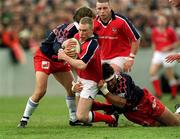 15 April 2000; Peter Stringer of Munster during the Heineken Cup Quarter-Final match between Munster and Stade Francais at Thomond Park in Limerick. Photo by Matt Browne/Sportsfile