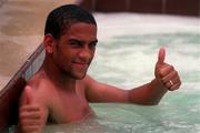 2 July 1994; Republic of Ireland's Phil Babb poses for a picture ahead of his side's upcoming 1994 FIFA World Cup Round of 16 match against Netherlands at their Team Hotel in Orlando, Florida, USA. Photo by David Maher/Sportsfile