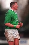 5 March 1999; Robert Casey of Ireland during the U21 Rugby International match between Ireland and England at Templeville Road in Dublin. Photo by Brendan Moran/Sportsfile