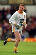 28 May 2000; Sean McGreevy of Antrim during the Bank of Ireland Ulster Senior Football Championship Quarter-Final match between Antrim and Down at Casement Park in Belfast, Antrim. Photo by David Maher/Sportsfile