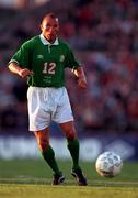 30 May 2000; Terry Phelan of Republic of Ireland during the International Friendly match between Republic of Ireland and Scotland at Lansdowne Road in Dublin. Photo by David Maher/Sportsfile
