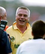 18 June 2000; A delighted Kerry manager Paidi O'Se following the Bank of Ireland Munster Senior Football Championship Semi-Final match between Kerry and Cork at Fitzgerald Stadium in Killarney, Kerry. Photo by Brendan Moran/Sportsfile