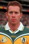 4 June 2000; Donal Curtis of Meath prior to during the Bank of Ireland Leinster Senior Football Championship Quarter-Final match between Offaly and Meath at Croke Park in Dublin. Photo by Damien Eagers/Sportsfile