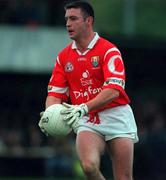 20 May 2000; Joe Kavanagh of Cork during the Bank of Ireland Munster Senior Football Championship Quarter-Final match between Limerick and Cork at Fitzgerald Park in Kilmallock, Limerick. Photo by Damien Eagers/Sportsfile