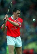4 June 2000; John Browne of Cork during the Guinness Munster Senior Hurling Championship Semi-Final match between Cork and Limerick at Semple Stadium in Thurles, Tipperary. Photo by Ray McManus/Sportsfile